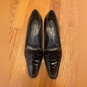 Salvatore Ferragamo Women's Black Loafers